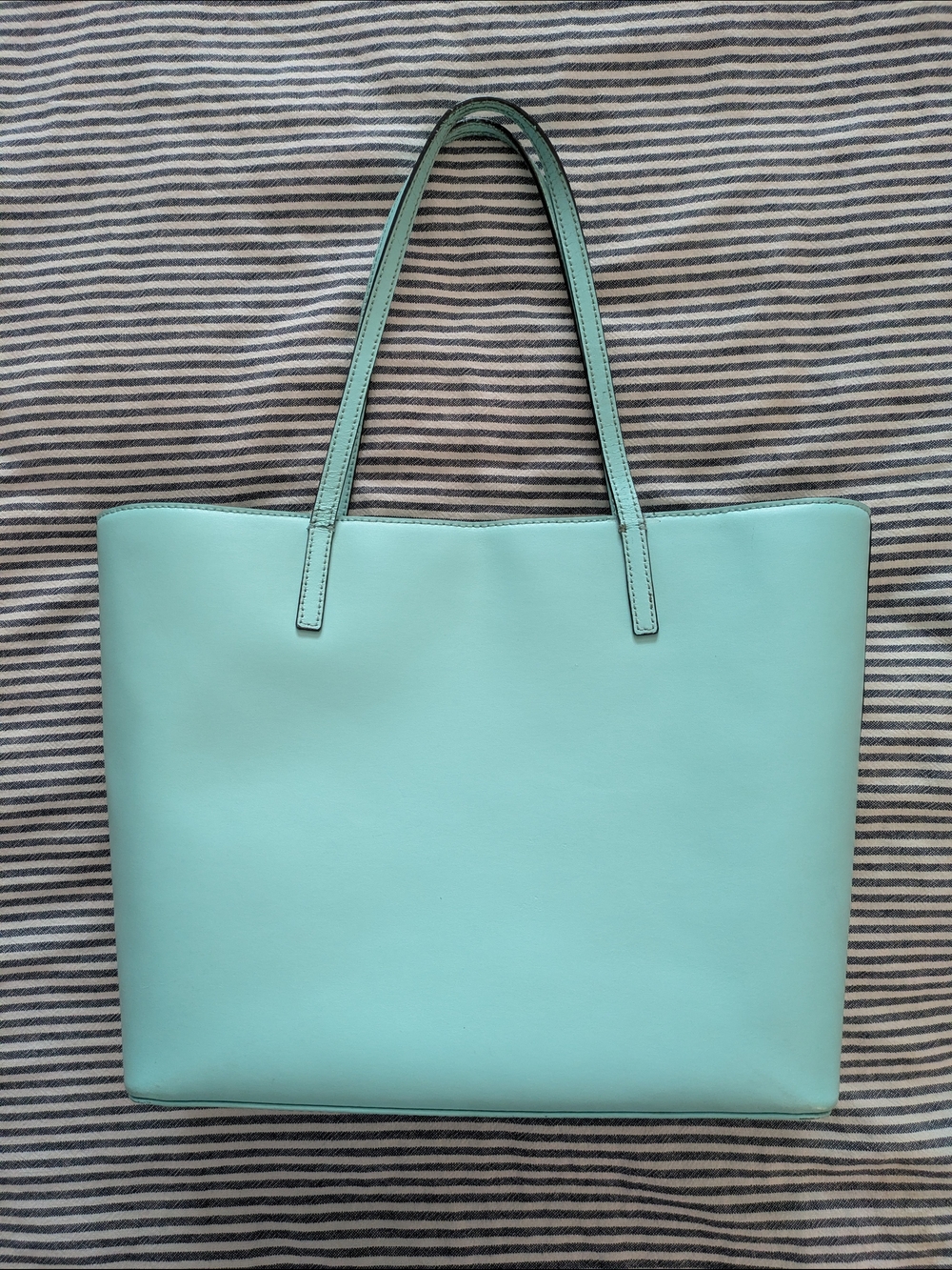 Kate Spade Teal Leather Tote - Picture 6 of 12